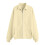Women's Zip-Up Hoodie Beige M 4