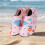 Kids Water Shoes Light Pink Size 7.5-8 2