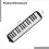 Melodica Instrument 32 Keys Black with Carry Bag 4