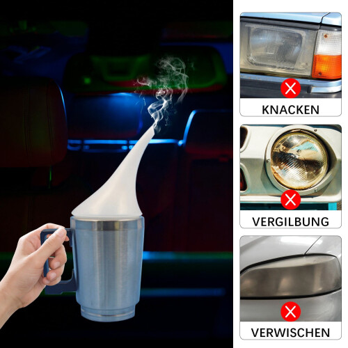 Headlight Restoration Kit with Atomization Cup and Blue Ice 2