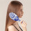 Retro Hair Brush Floral Pattern Soft Bristles Wooden Handle 3