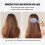 Retro Hair Brush Floral Pattern Soft Bristles Wooden Handle 5