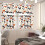 Rooster Chicken Kitchen Curtains Set 3 Pieces 2