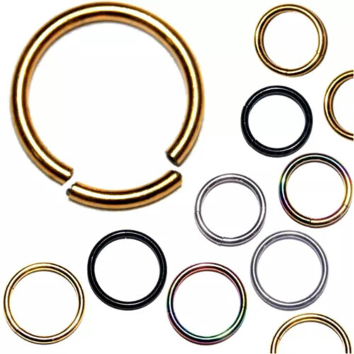 Septum Clicker Neusring Niet-piercing Clip-On Sieraden1 2