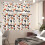 Rooster Chicken Kitchen Curtains Set 3 Pieces 6
