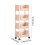 Multi-Purpose Narrow Storage Shelf Unit with Brakes (4-Pack) 3