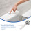 Toilet Tank Push Button Silver Plastic 1 Pack 2