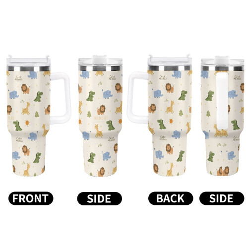 Giraffe Tumbler Isolert Rustfritt Stål 40oz 2