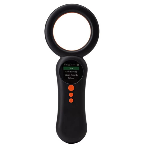 Leitor de Microchip W92 134,2 KHz/125 KHz para Animais, Scanner de Microchips para Gatos e Cães A