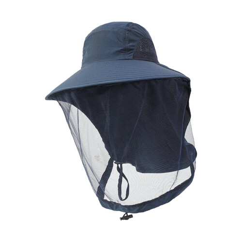 Beekeeping Hat Navy Blue Protective Outdoor Hat 1