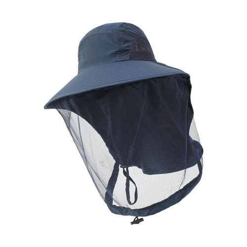 Beekeeping Hat Navy Blue Protective Outdoor Hat 2