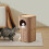 Felt Cat House Indoor Cave with Mats and Scratching Posts 5