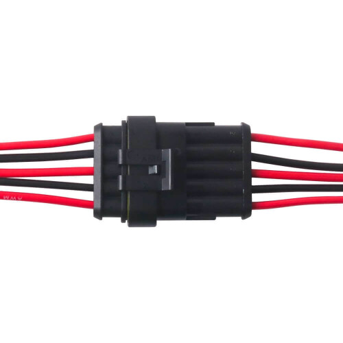 Kit conector cablu auto electric cu 5 pini, impermeabil, 18AWG 1