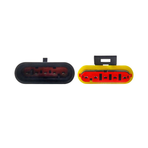 Kit conector cablu auto electric cu 5 pini, impermeabil, 18AWG 2