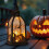 Halloween LED Candle Lantern Indoor Outdoor Decor 6