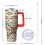Ποτήρι Bohemia με μόνωση κενού αέρος 40oz με λαβή και αναδίπλωση 3