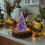 Artificial Crystal Christmas Tree Purple Decorative Ornament 2