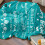 Couverture violette d'anniversaire 60x50 pouces 5