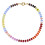 Collana da donna bohémien con perline e design a perle arcobaleno 2