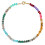 Collana da donna bohémien con perline e design a perle arcobaleno 3