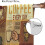 Coffee Theme Curtains Rod Pocket Thermal Drapes 2 Panels 7