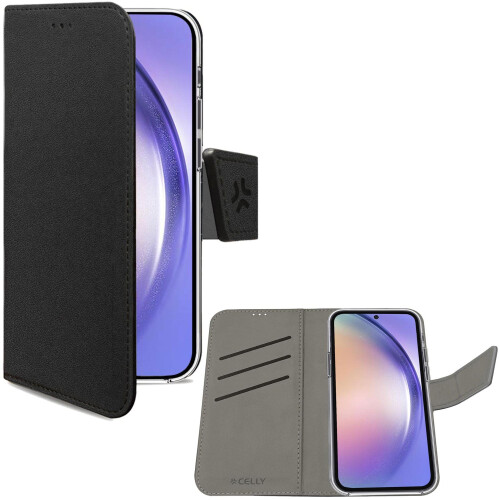 Wally Wallet Case Galaxy A55 5G Black 1