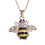 Κολιέ με κρύσταλλο Bumblebee για γυναίκες 2