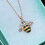 Κολιέ με κρύσταλλο Bumblebee για γυναίκες 5