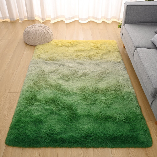 Bedroom Carpet Red Dark Red 50x80cm Soft Non-Slip Polyester 2