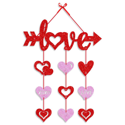 Valentine's Day Door Hanging Decoration Set 1