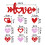 Valentine's Day Door Hanging Decoration Set 3