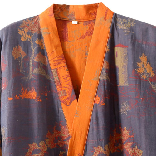 Róba Yukata Jacquard Cadáis d'Fhir le Crios 2