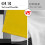 Kitchen Curtains Yellow Grey Abstract Style 36 inch Rod 4