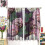 Spring Floral Curtains Pink Hydrangea White Begonia Rod 3