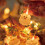 Warmwitte LED-kerstslinger, waterdicht, 1,5 meter, 10 LED's 7