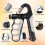 Hand Trainer, Grip Strength Trainer, Finger Trainer, Adjustable Resistance From 5-100 Kg,Mechanical Counting. 6