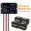 Ρυθμιστής φόρτισης ηλιακού 12V/24V PWM10A Αδιάβροχος με LED 4