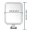 Fogless Shower Mirror with Razor Holder and 4 Suction Cups 3