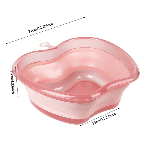 Hopfällbart handfat i plast, hopfällbart handfat, 1 st 2