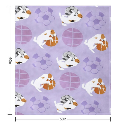 Κουβέρτα Φανέλας Jack Russell Terrier 5060 ίντσες 2