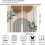Boho Sun Curtains Brown Green 72x63in 2