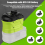 Batteriadapter for Ryobi 18V til 12V litiumbatteri 2