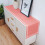 Τραπεζομάντηλο σε χρώμα Coral Red, μονόχρωμο, 72x14 ίντσες 3