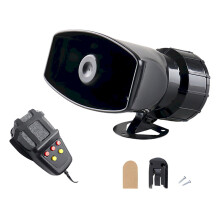 Car Siren Horn Set 12V 24V 3 5 7 Alarm Sounds High-Volume