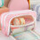 Grote stoffen etui met ritssluiting 7
