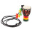 Wooden Djembe Drum African Hand Percussion Black 8