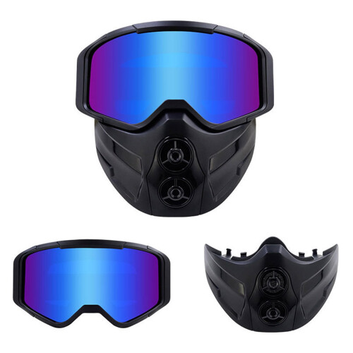 Motorcycle Windshield Full Frame with Removable Antifog 1