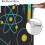 Science Bedroom Curtains Chemistry Design Rod Pocket 2 6