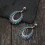 Boho Turquoise Dangle Earrings for Women Blue 3