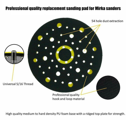 Mirka CEROS DEROS Στήριγμα 150mm54-Hole5/16" 2